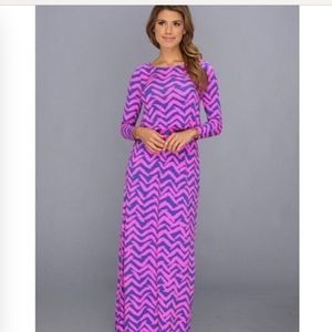 Lilly Pulitzer Maxi Dress  I Got Lucky Size X Small